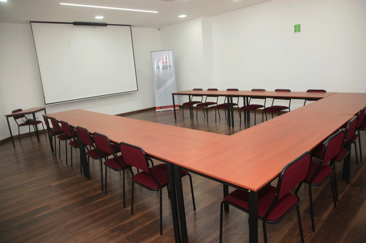 sala de capacitación Guillermo Vázquez, alquiler de salas