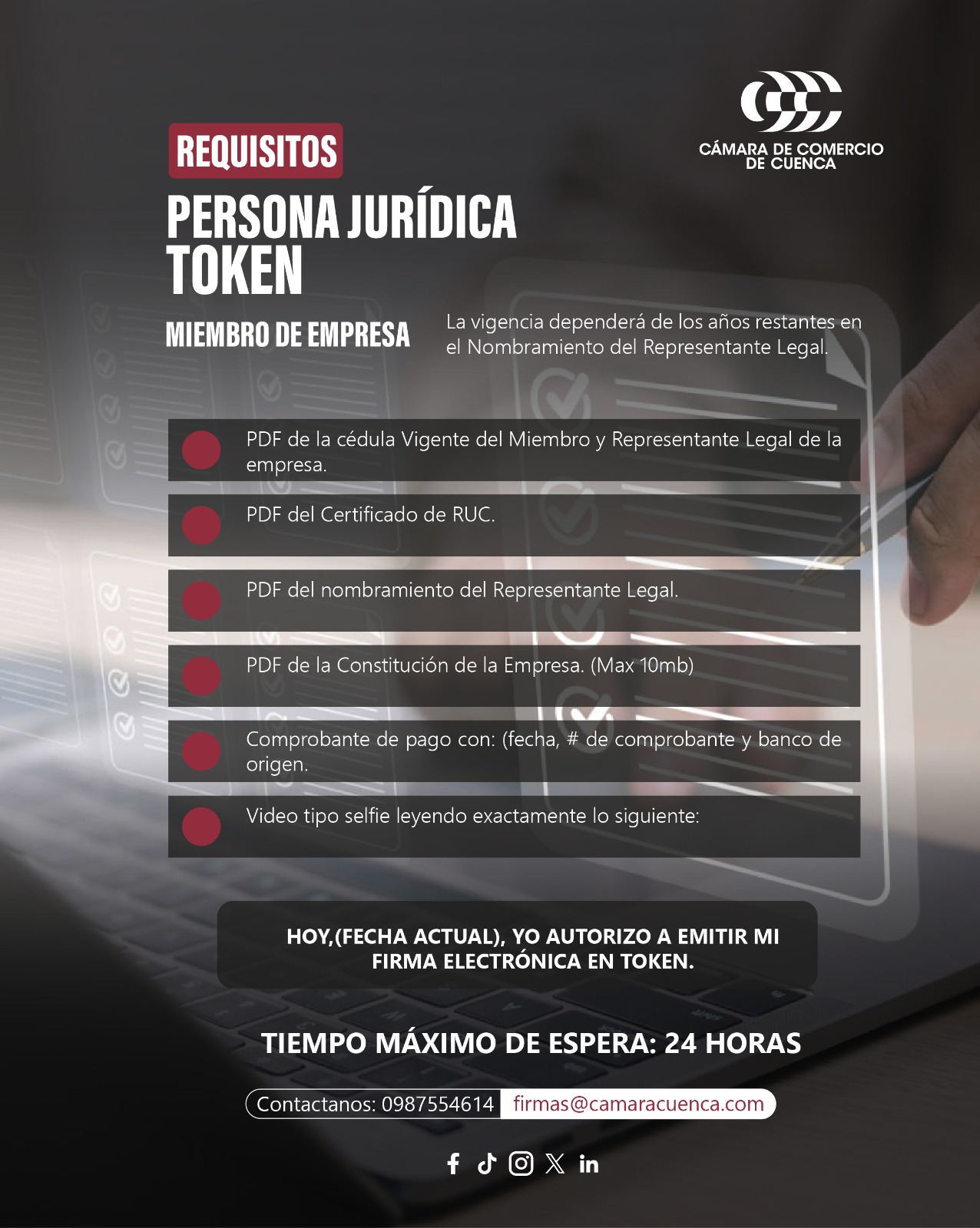 Miembro de Empresa TOKEN